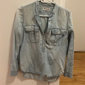 Madewell jean shirt